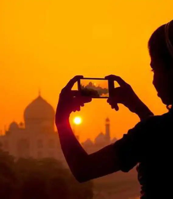 Taj Mahal Sunrise View